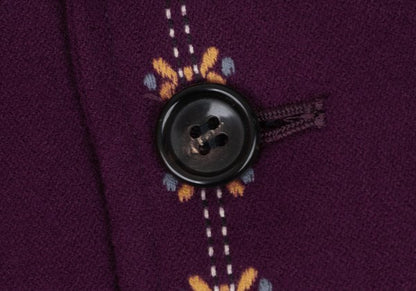 CDG Homme Plus 00AW Wool Blend Jacket Purple Size M