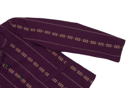 CDG Homme Plus 00AW Wool Blend Jacket Purple Size M