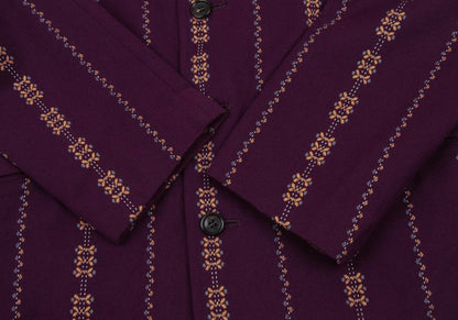 CDG Homme Plus 00AW Wool Blend Jacket Purple Size M