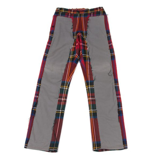 COMME des GARCONS HOMME PLUS 00AW Check Pants Red Size M