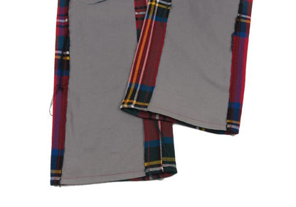 COMME des GARCONS HOMME PLUS 00AW Check Pants Red Size M