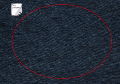 45rpm 45R Indigo Dyed Bead Button T-Shirt Blue Size 2
