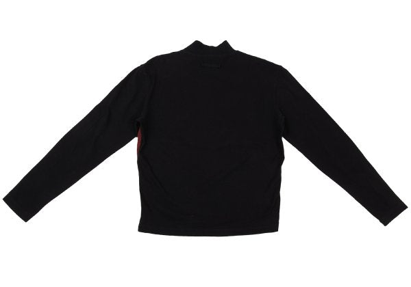 Jean Paul GAULTIER HOMME Emblem Print High Long Sleeve Top Size 48