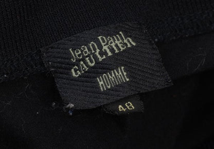 Jean Paul GAULTIER HOMME Emblem Print High Long Sleeve Top Size 48