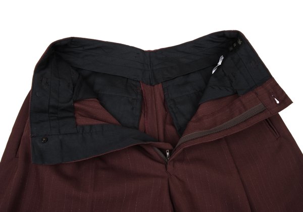 Jean Paul GAULTIER HOMME Wool Blend Vest Bordeaux Size 48