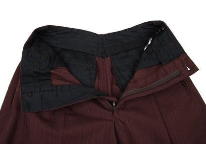 Jean Paul GAULTIER HOMME Wool Blend Vest Bordeaux Size 48