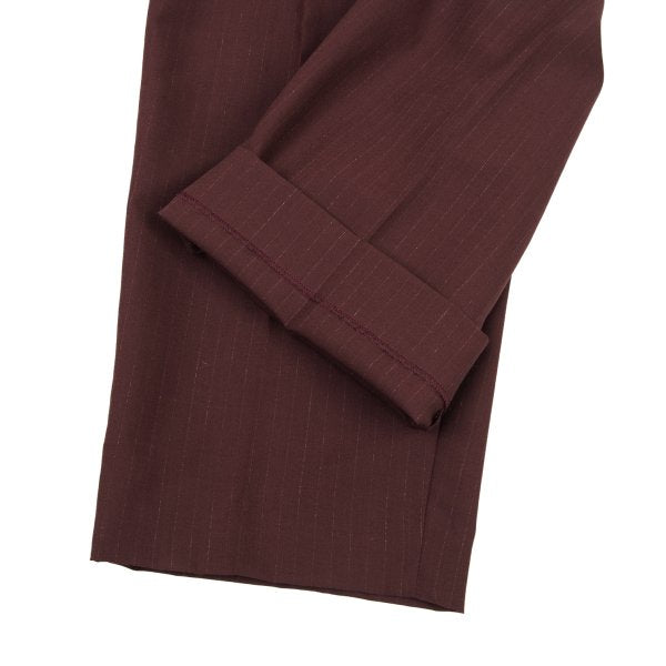 Jean Paul GAULTIER HOMME Wool Blend Vest Bordeaux Size 48