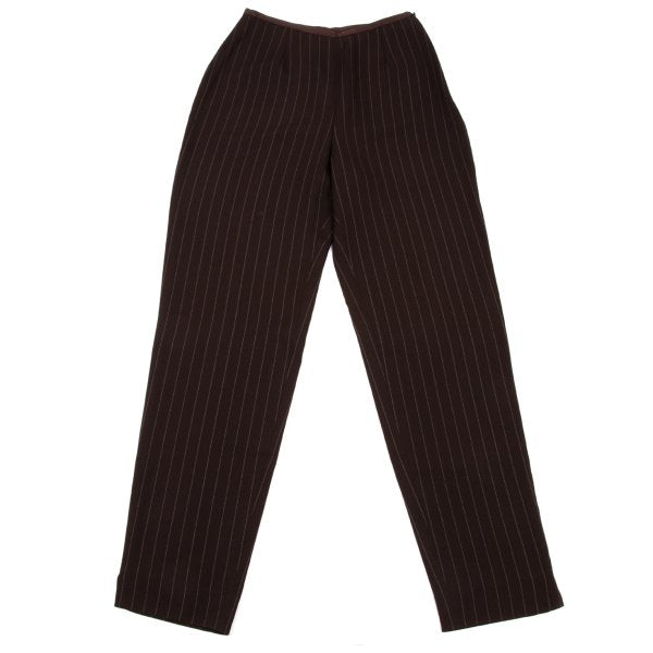 Jean Paul GAULTIER CLASSIQUE Herringbone Pants Brown Size 40