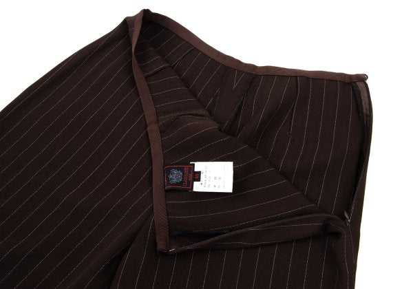 Jean Paul GAULTIER CLASSIQUE Herringbone Pants Brown Size 40