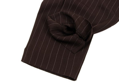 Jean Paul GAULTIER CLASSIQUE Herringbone Pants Brown Size 40