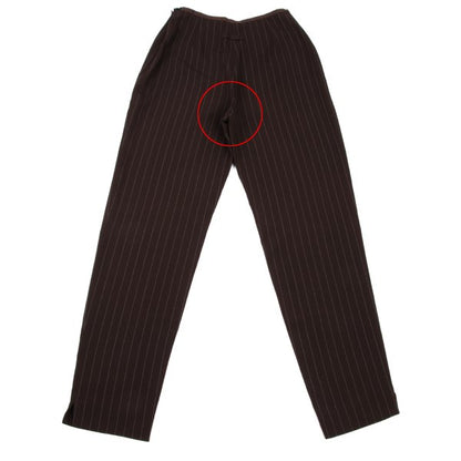 Jean Paul GAULTIER CLASSIQUE Herringbone Pants Brown Size 40