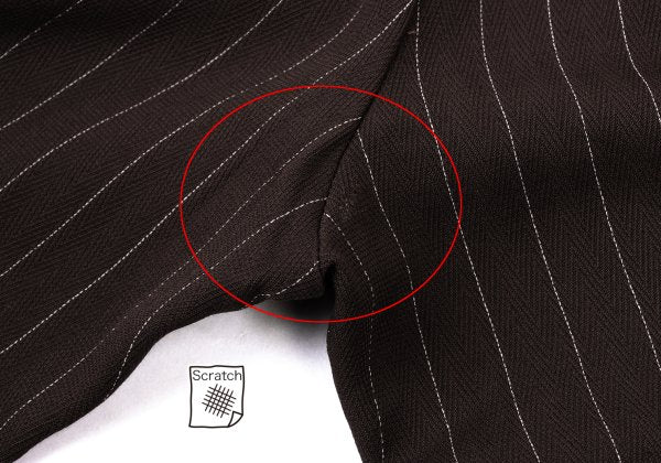 Jean Paul GAULTIER CLASSIQUE Herringbone Pants Brown Size 40