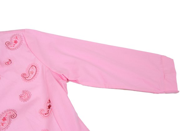 NARACAMICIE Paisley Embroidered Blouse Pink Size 1