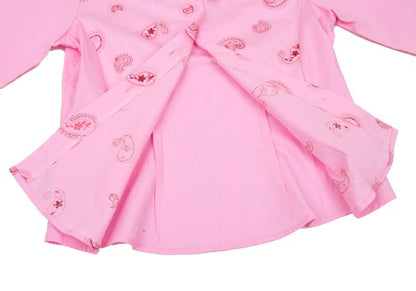 NARACAMICIE Paisley Embroidered Blouse Pink Size 1