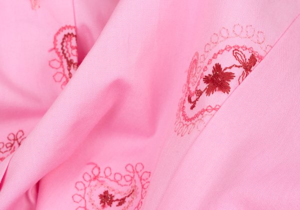 NARACAMICIE Paisley Embroidered Blouse Pink Size 1