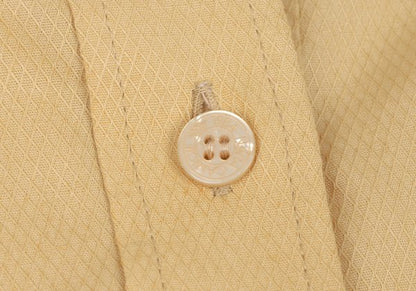 NARACAMICIE Diamond Pattern Woven Blouse Beige Size 1