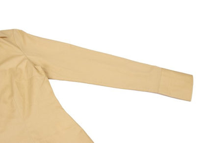 NARACAMICIE Diamond Pattern Woven Blouse Beige Size 1