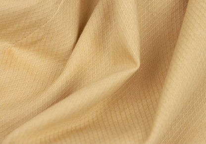 NARACAMICIE Diamond Pattern Woven Blouse Beige Size 1