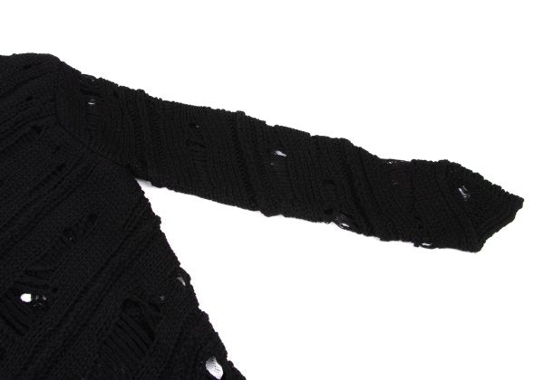 COMME des GARCONS HOMME PLUS 15AW Distressed Knit Size M