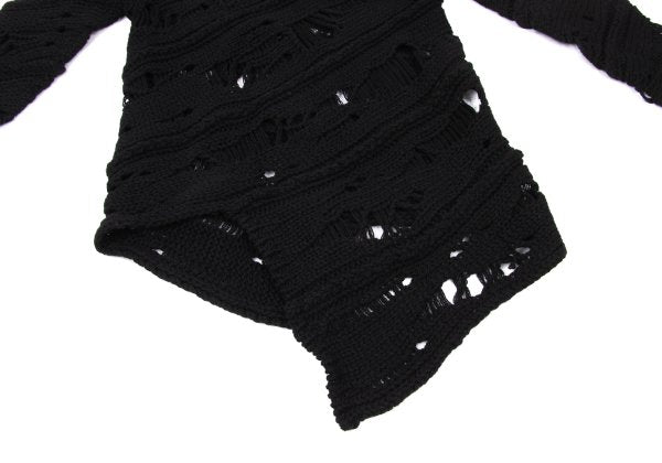 COMME des GARCONS HOMME PLUS 15AW Distressed Knit Size M