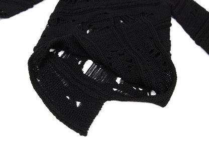 COMME des GARCONS HOMME PLUS 15AW Distressed Knit Size M