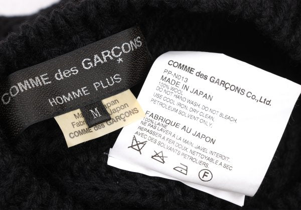COMME des GARCONS HOMME PLUS 15AW Distressed Knit Size M