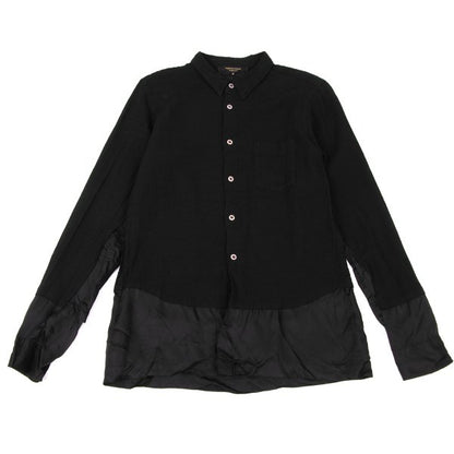 COMME des GARCONS HOMME PLUS Garment Dye Shirt Black Size M
