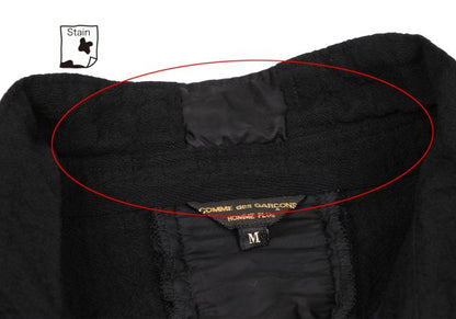 COMME des GARCONS HOMME PLUS Garment Dye Shirt Black Size M