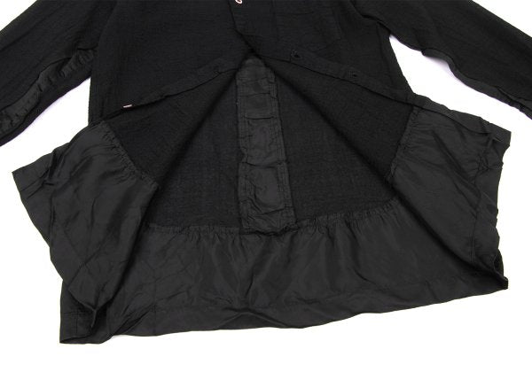 COMME des GARCONS HOMME PLUS Garment Dye Shirt Black Size M
