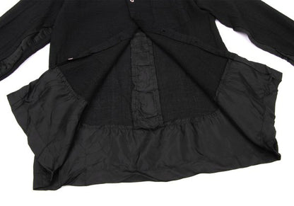 COMME des GARCONS HOMME PLUS Garment Dye Shirt Black Size M