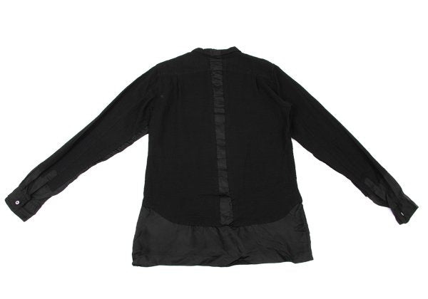 COMME des GARCONS HOMME PLUS Garment Dye Shirt Black Size M