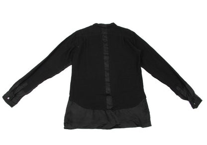 COMME des GARCONS HOMME PLUS Garment Dye Shirt Black Size M