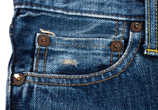 green Washed Indigo Slim Jeans Blue Size 26