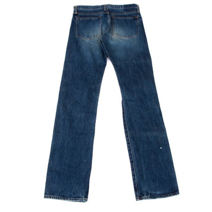 green Washed Indigo Slim Jeans Blue Size 26
