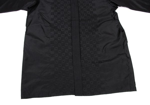 Issey Miyake ASHA BY MDS Silk Check Embroidery Blouse Size M