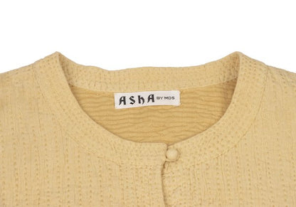 Issey Miyake ASHA BY MDS Crinkled Sashiko Jacket Size M