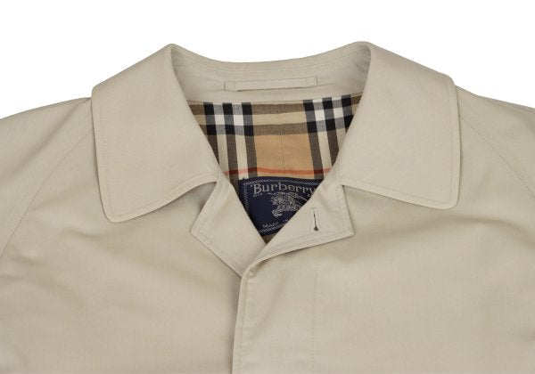 Burberrys' Polycotton Nova Check Lined Coat Beige Size 48