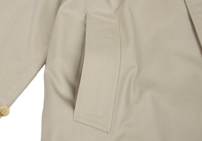 Burberrys' Polycotton Nova Check Lined Coat Beige Size 48