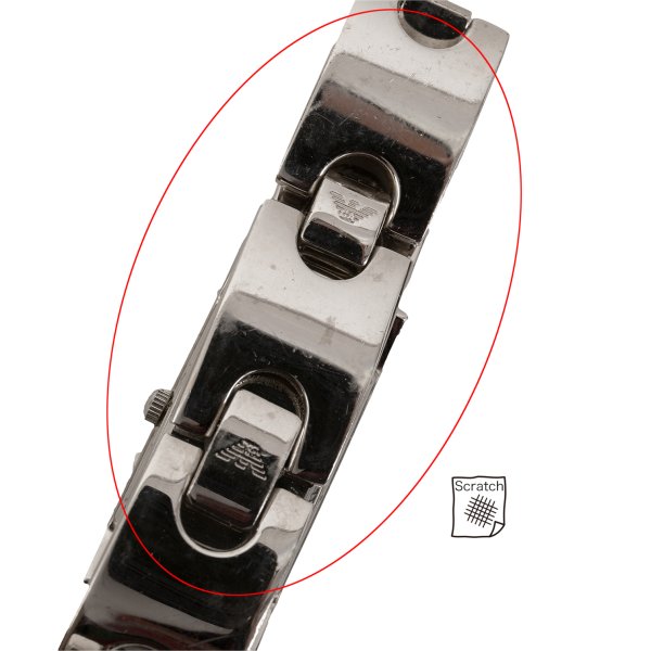 EMPORIO ARMANI Silver Eagle Bracelet Watch