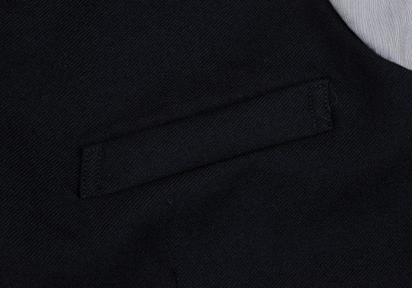 COMME des GARCONS HOMME PLUS Hybrid Vest Navy Gray Size XS