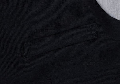 COMME des GARCONS HOMME PLUS Hybrid Vest Navy Gray Size XS