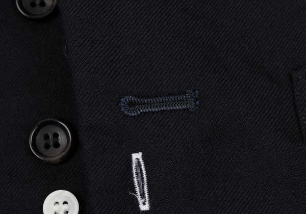 COMME des GARCONS HOMME PLUS Hybrid Vest Navy Gray Size XS