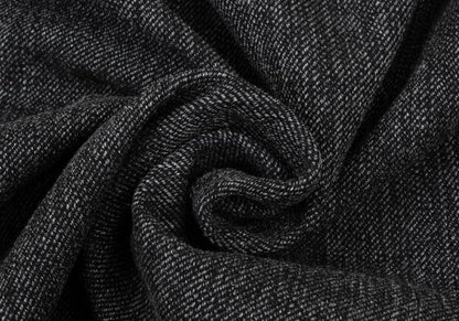 Y's for men Linen Blend Melange Blazer Black-Grey Size 3