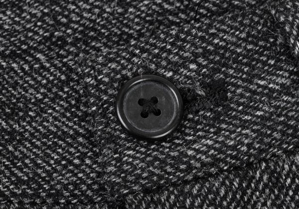 Y's for men Black Linen Blend Melange Pants Size 3