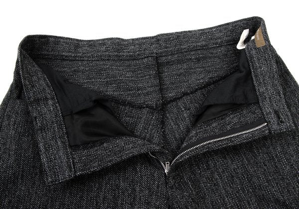 Y's for men Black Linen Blend Melange Pants Size 3