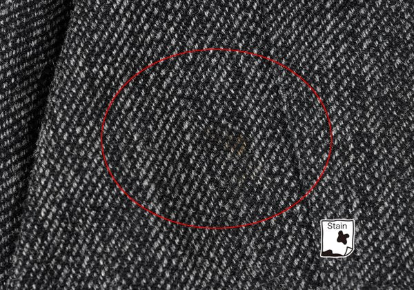 Y's for men Black Linen Blend Melange Pants Size 3