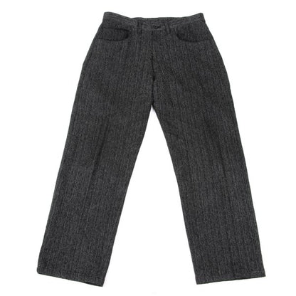 Y's for men Linen Blend Heathered Jacket Black/Gray Size 3