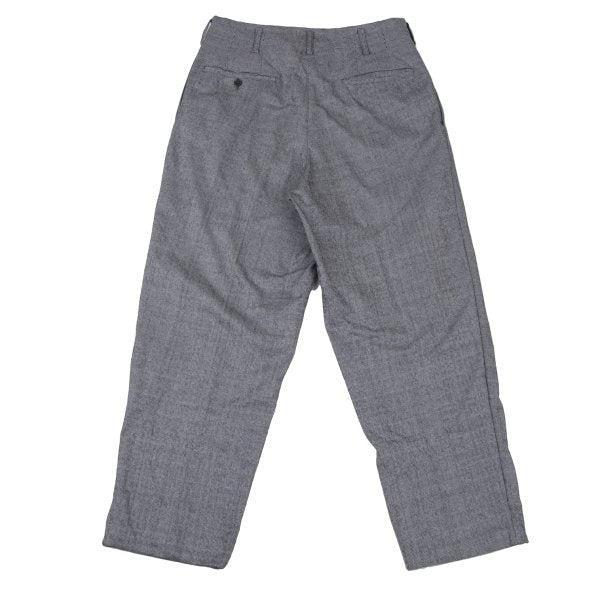 Y's for men Gray Cotton Pinstripe 2-Tuck Pants Size 3