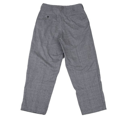 Y's for men Gray Cotton Pinstripe 2-Tuck Pants Size 3