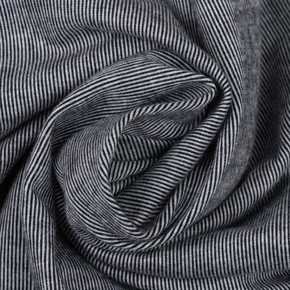 Y's for men Gray Cotton Pinstripe 2-Tuck Pants Size 3